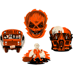 Trick r Treat Glow in the Dark Wall Décor Collection