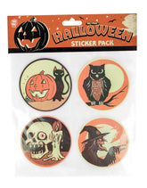 Classic Halloween Sticker Pack (4 ct)