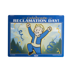 Fallout - Reclamation Day Metal Sign