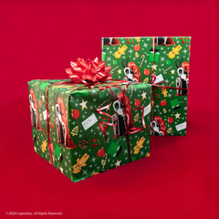Krampus - Seasons Greetings Wrapping Paper