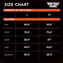 Terrifier - Art the Clown Costume