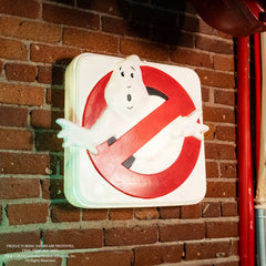 Ghostbusters - No Ghost Light-Up Sign