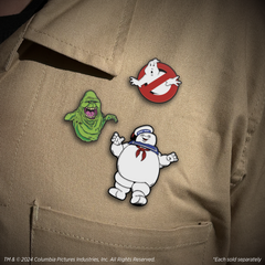 Ghostbusters - No Ghosts Glow in the Dark Enamel Pin