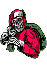 Misfits - Holiday Fiend Enamel Pin
