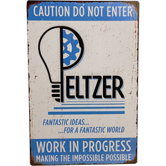 Gremlins Peltzer Workshop Metal Sign