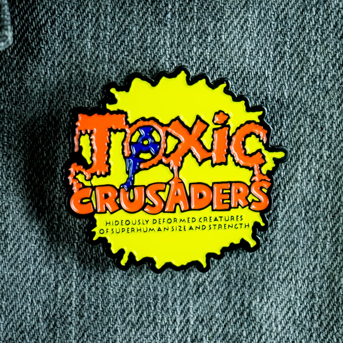 Toxic Crusaders - Logo Enamel Pin
