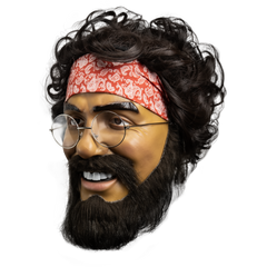 Cheech & Chong - Chong Deluxe Injection Mask