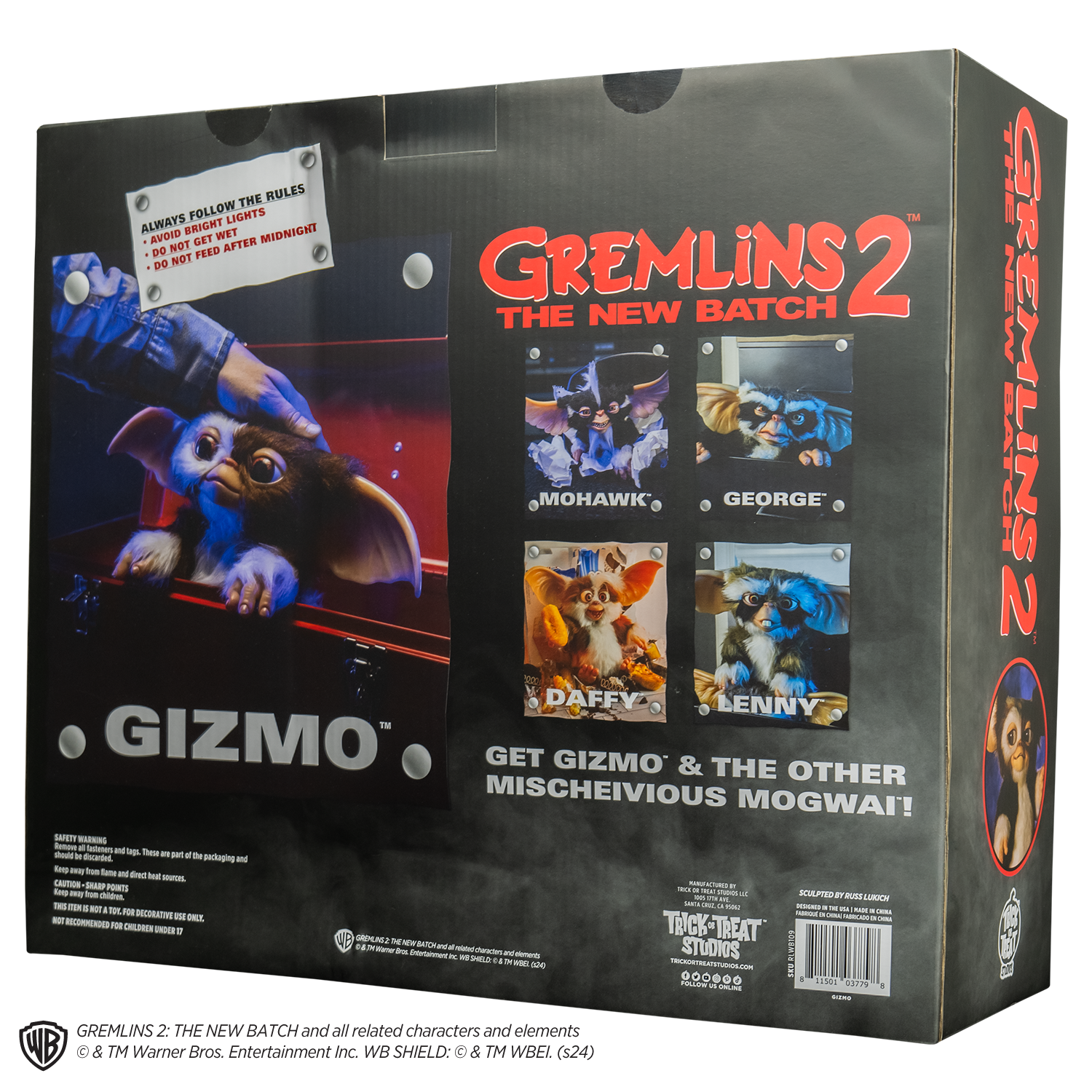 *BACK-ORDER* Gremlins 2: The New Batch - Gizmo Mogwai Prop
