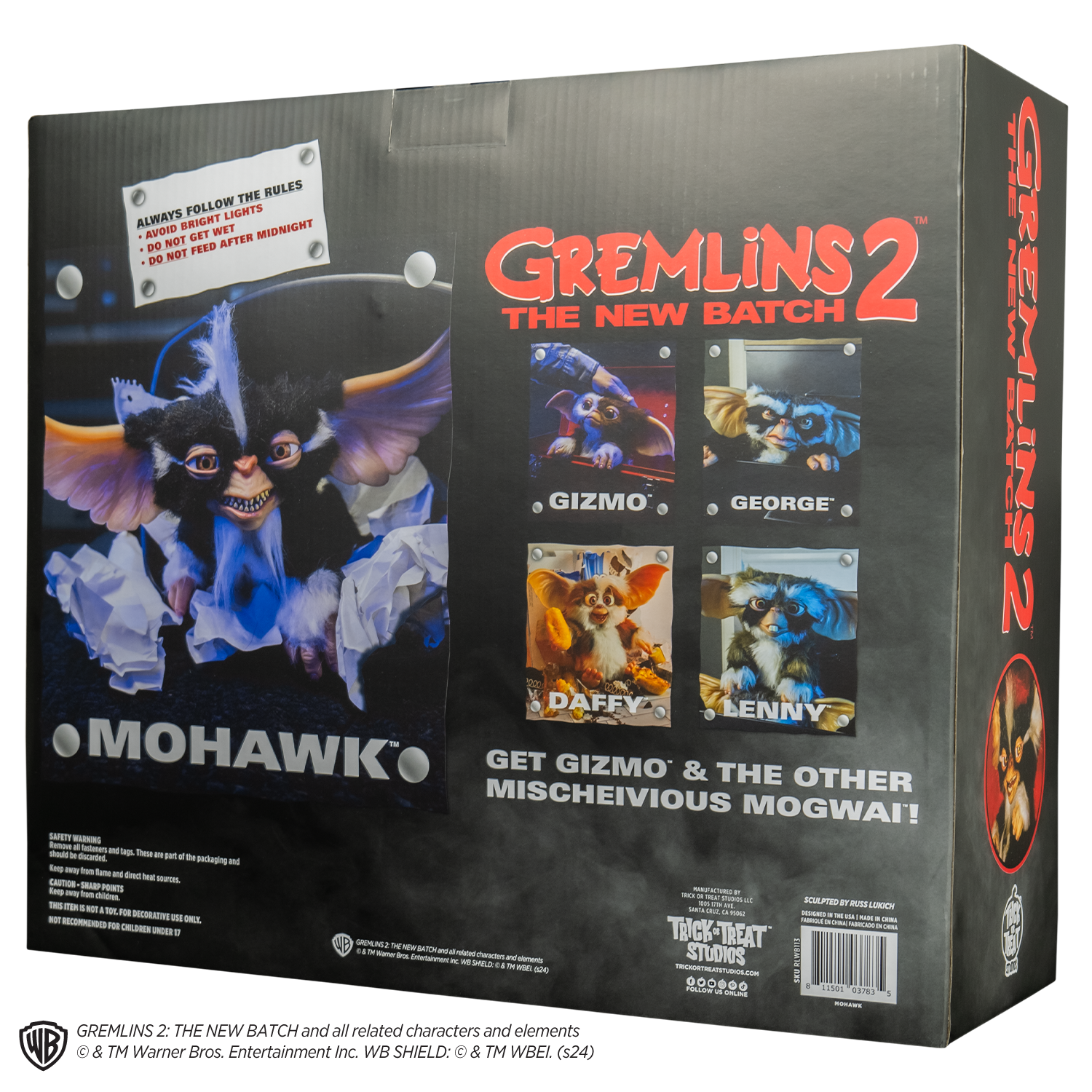 *BACK-ORDER* Gremlins 2: The New Batch - Mohawk Mogwai Prop