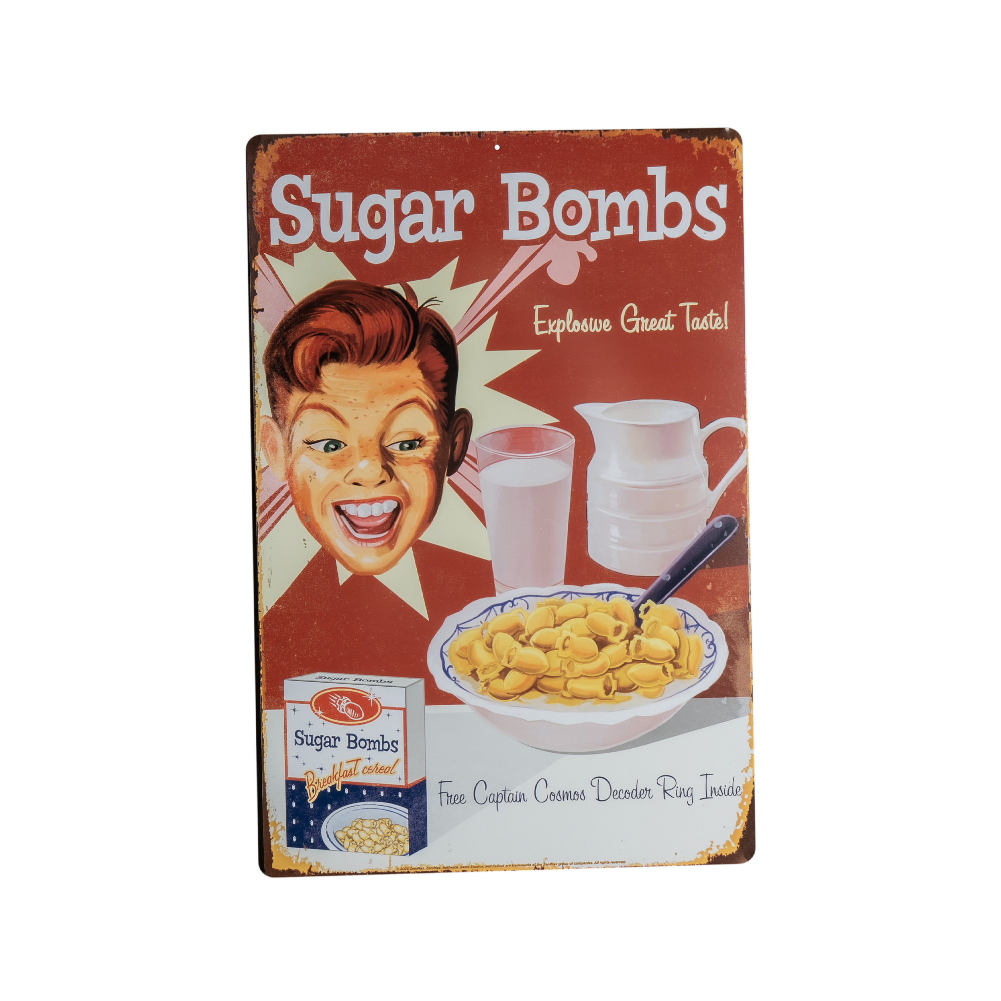 Fallout - Sugar Bombs Metal Sign