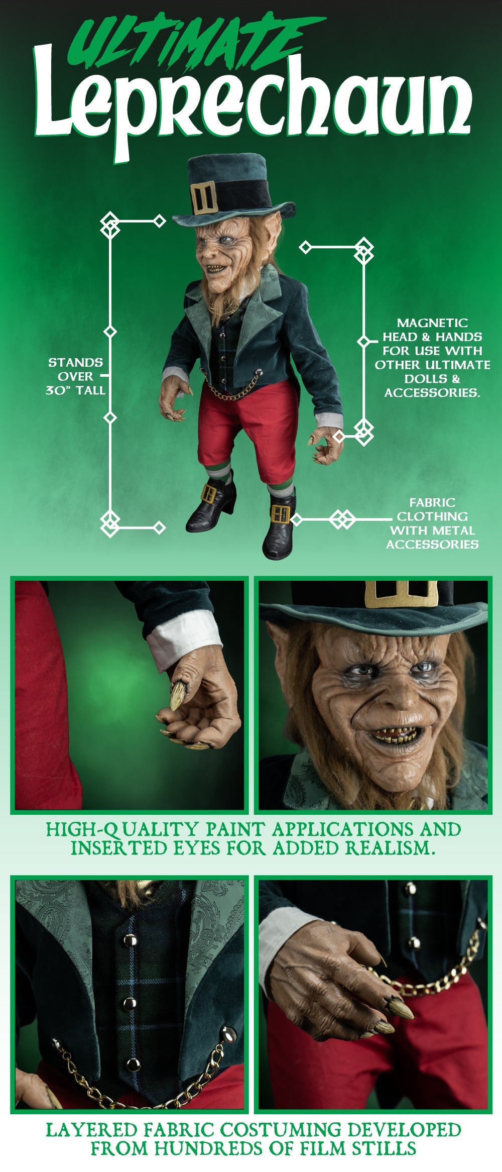 Leprechaun - Ultimate Leprechaun Doll - Kickstarter Edition