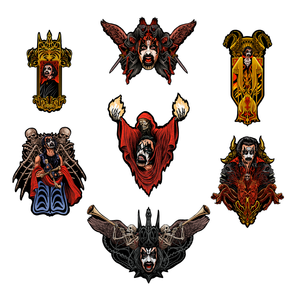 *PRE-ORDER* King Diamond - Wall Decor