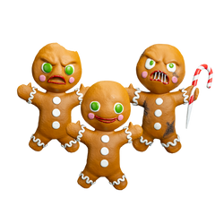 *PRE-ORDER* Krampus - Gingerbread Men 3-Pack