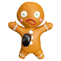 *PRE-ORDER* Krampus - Gingerbread Man Magnet