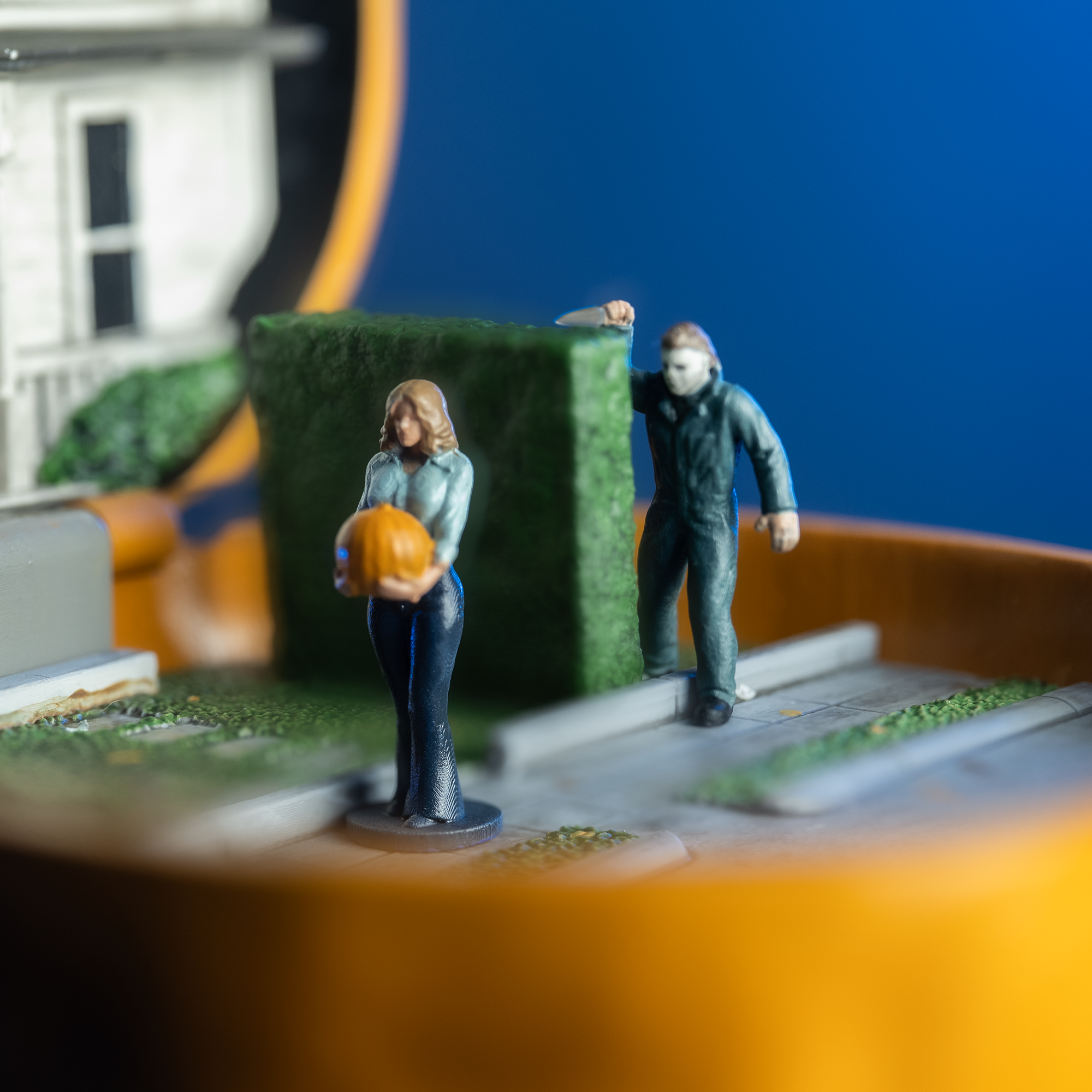 *PRE-ORDER* Halloween (1978) - Myers House Pumpkin Micro Maniacs Playset