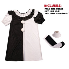 Terrifier 2- Pale Girl Costume