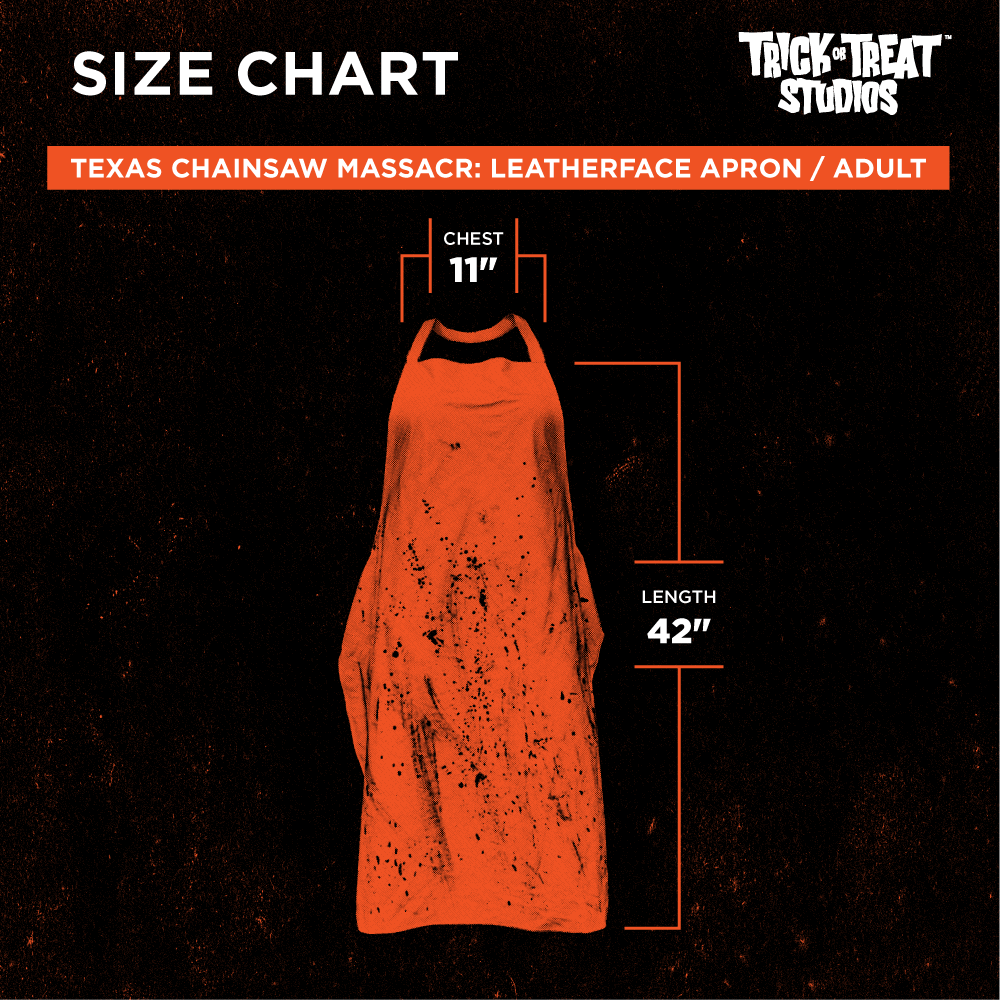 The Texas Chainsaw Massacre (1974) - Apron - Adult Size